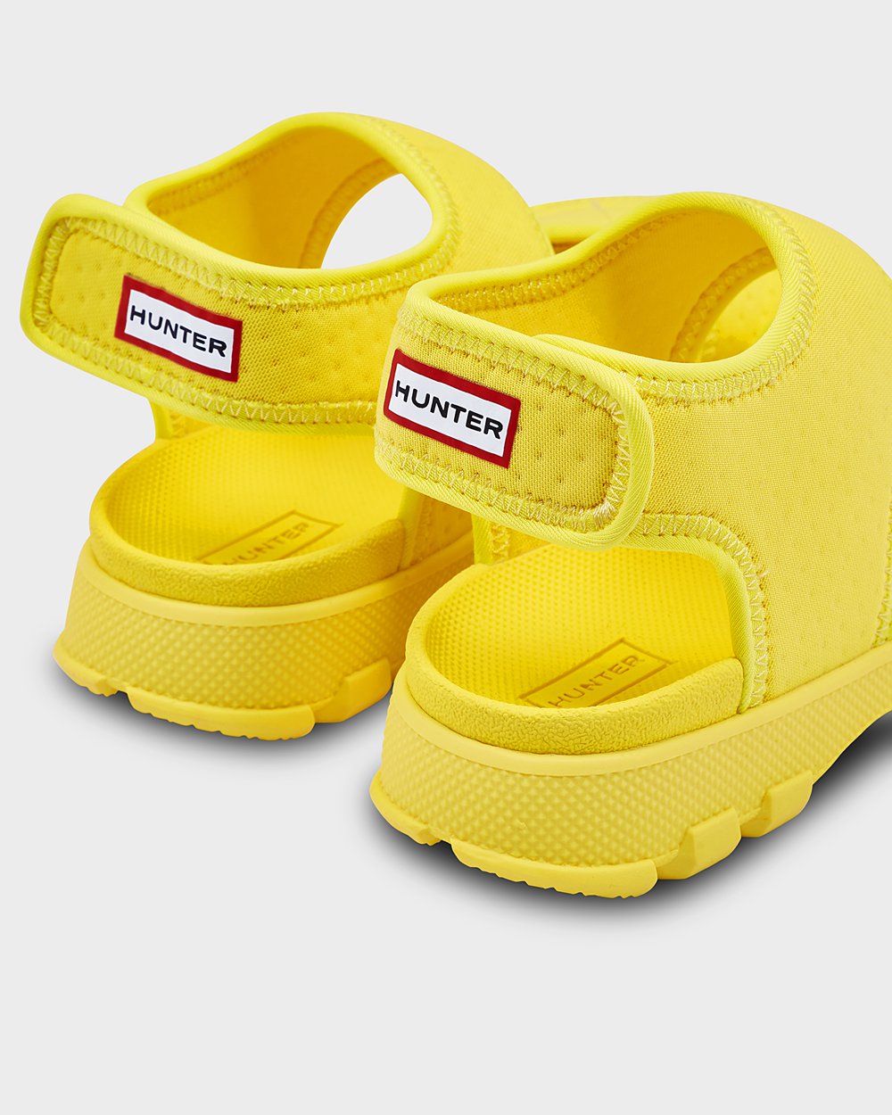 Kids Sandals - Hunter Original Big Outdoor Walking (41UANHTJP) - Yellow